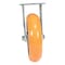 Vestil Polyurethane Rigid Caster 8 In. Diameter x 2 In. Width 1250 Lb. Capacity Butterscotch/Silver CST-F34-8X2SI-R - alternate 3